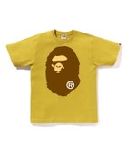 【ア ベイシング エイプ/A BATHING APE】のBIG APE HEAD TEE 人気、トレンドファッション・服の通販 founy(ファニー) ファッション Fashion レディースファッション Fashion for Women インナー Innerwear グラフィック Graphic, Graphic Design ショート Short, Short Length スリーブ Sleeve, Long Sleeve / Short Sleeve フロント Front, Front Design プリント Print, Printed Pattern ラバー Rubber, Rubber Sole thumbnail YELLOW|ID: prp329100004936745 ipo3291000000037044758