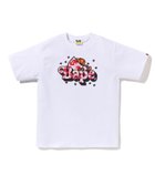【ア ベイシング エイプ/A BATHING APE】のABC SAKURA CAMO MILO ON BAPE TEE 人気、トレンドファッション・服の通販 founy(ファニー) ファッション Fashion レディースファッション Fashion for Women インナー Innerwear グラフィック Graphic, Graphic Design ショート Short, Short Length スリーブ Sleeve, Long Sleeve / Short Sleeve フロント Front, Front Design プリント Print, Printed Pattern ラバー Rubber, Rubber Sole 夏 Summer 春 Spring S/S・春夏 SS, Spring/Summer, Warm Season thumbnail WHITE|ID: prp329100004936754 ipo3291000000037044796