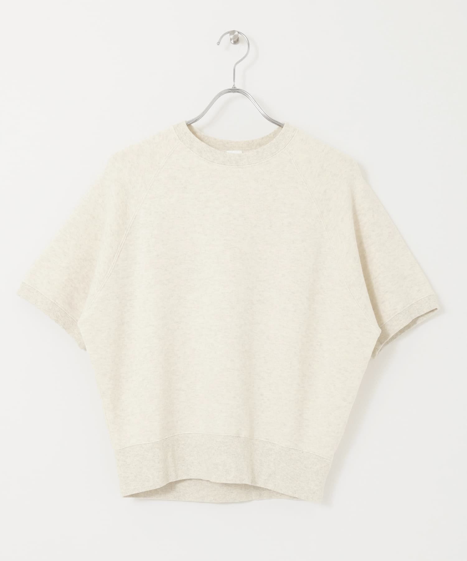 【かぐれ/kagure / URBAN RESEARCH】のコットンリヨセル半袖スウェット インテリア・キッズ・メンズ・レディースファッション・服の通販 founy(ファニー) 　ファッション　Fashion　レディースファッション　Fashion for Women　トップス・カットソー　Cut & Sew Tops　レディースパーカー・カジュアルフーディー　Casual Hoodies & Sweatshirts　スウェット・クルーネックトップス　Sweatshirts & Crewnecks / Relaxed Fit Sweat Tops　インナー　Innerwear　コンパクト　Compact, Small Size　スウェット / スエット　Sweatshirt, Sweatwear　スリーブ　Sleeve, Long Sleeve / Short Sleeve　長袖　Long Sleeve, Full Sleeve　バランス　Balance, Style Balance　パターン　Pattern, Design Print　半袖　Short Sleeve, Half Sleeve　S/S・春夏　SS, Spring/Summer, Warm Season　おすすめ　Recommended / Our Picks　夏　Summer　2026年　2026　オートミール|ID: prp329100004936763 ipo3291000000037044840