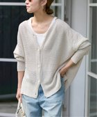 【フレームワーク/FRAMeWORK】の≪WEB限定 / 追加≫カノコ 2WAY Back開きカーディガン 2 人気、トレンドファッション・服の通販 founy(ファニー) ファッション Fashion レディースファッション Fashion for Women トップス・カットソー Cut & Sew Tops カーディガン・羽織り Layered Style Cardigans インナー Innerwear カットソー Cut and Sewn Top カーディガン Cardigan, Knitwear スリット Slit, Slit Detail 長袖 Long Sleeve, Full Sleeve ボトム Bottoms, Lower Wear ルーズ Loose, Oversized 再入荷 Restock / Back in Stock 夏 Summer thumbnail ナチュラル|ID: prp329100004936779 ipo3291000000037044980