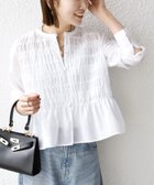 【シップス フォー ウィメン/SHIPS】の【WEB限定】SHIPS any 洗濯機可能 シアー シャーリング プチフリル ペプラム ブラウス 人気、トレンドファッション・服の通販 founy(ファニー) ファッション Fashion レディースファッション Fashion for Women トップス・カットソー Cut & Sew Tops シャツ・ブラウス・オフィスカジュアル Elegant Blouses & Button-Ups イエロー Yellow インナー Innerwear 洗える Machine Washable キャミソール Camisole, Spaghetti Strap Top シアー Sheer, See-Through シャーリング Shirring, Ruched スキッパー Skipper, Open Collar タートルネック Turtleneck, High Neck ダウン Down, Puffer デニム Denim, Jeans Material フェミニン Feminine, Girly フラット Flat, Flat Shoes ペプラム Peplum, Flared Hem ロング Long, Long-Length おすすめ Recommended / Our Picks 2026年 2026 thumbnail ホワイト|ID: prp329100004936786 ipo3291000000037045028