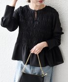 【シップス フォー ウィメン/SHIPS】の【WEB限定】SHIPS any 洗濯機可能 シアー シャーリング プチフリル ペプラム ブラウス 人気、トレンドファッション・服の通販 founy(ファニー) ファッション Fashion レディースファッション Fashion for Women トップス・カットソー Cut & Sew Tops シャツ・ブラウス・オフィスカジュアル Elegant Blouses & Button-Ups イエロー Yellow インナー Innerwear 洗える Machine Washable キャミソール Camisole, Spaghetti Strap Top シアー Sheer, See-Through シャーリング Shirring, Ruched スキッパー Skipper, Open Collar タートルネック Turtleneck, High Neck ダウン Down, Puffer デニム Denim, Jeans Material フェミニン Feminine, Girly フラット Flat, Flat Shoes ペプラム Peplum, Flared Hem ロング Long, Long-Length おすすめ Recommended / Our Picks 2026年 2026 thumbnail ブラック|ID: prp329100004936786 ipo3291000000037045030