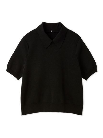 【ミラオーウェン/Mila Owen】の【WEB限定カラー】2WAY衿取り外しポロニットプルオーバー インテリア・キッズ・メンズ・レディースファッション・服の通販 founy(ファニー) 　ファッション　Fashion　レディースファッション　Fashion for Women　トップス・カットソー　Cut & Sew Tops　ニット　Knit Tops & Sweaters　カジュアルプルオーバー・ニットトップス　Pullovers & Knit Tops / Casual Pullovers　春　Spring　コンパクト　Compact, Small Size　シンプル　Simple, Minimal　スマート　Smart, Elegant　人気　Popular, Best Seller　バランス　Balance, Style Balance　BLK[009]|ID: prp329100004936793 ipo3291000000037045076