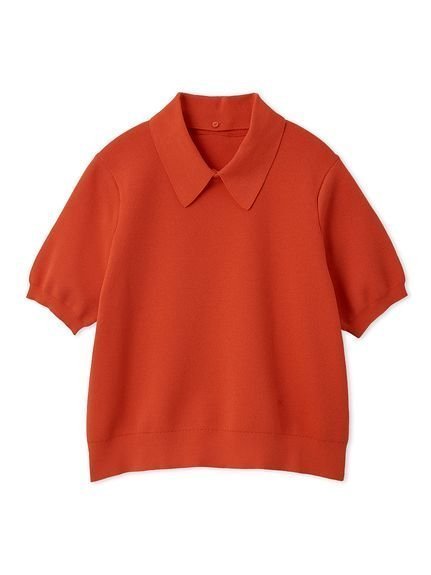 【ミラオーウェン/Mila Owen】の【WEB限定カラー】2WAY衿取り外しポロニットプルオーバー インテリア・キッズ・メンズ・レディースファッション・服の通販 founy(ファニー) 　ファッション　Fashion　レディースファッション　Fashion for Women　トップス・カットソー　Cut & Sew Tops　ニット　Knit Tops & Sweaters　カジュアルプルオーバー・ニットトップス　Pullovers & Knit Tops / Casual Pullovers　春　Spring　コンパクト　Compact, Small Size　シンプル　Simple, Minimal　スマート　Smart, Elegant　人気　Popular, Best Seller　バランス　Balance, Style Balance　RED[046]|ID: prp329100004936793 ipo3291000000037045078