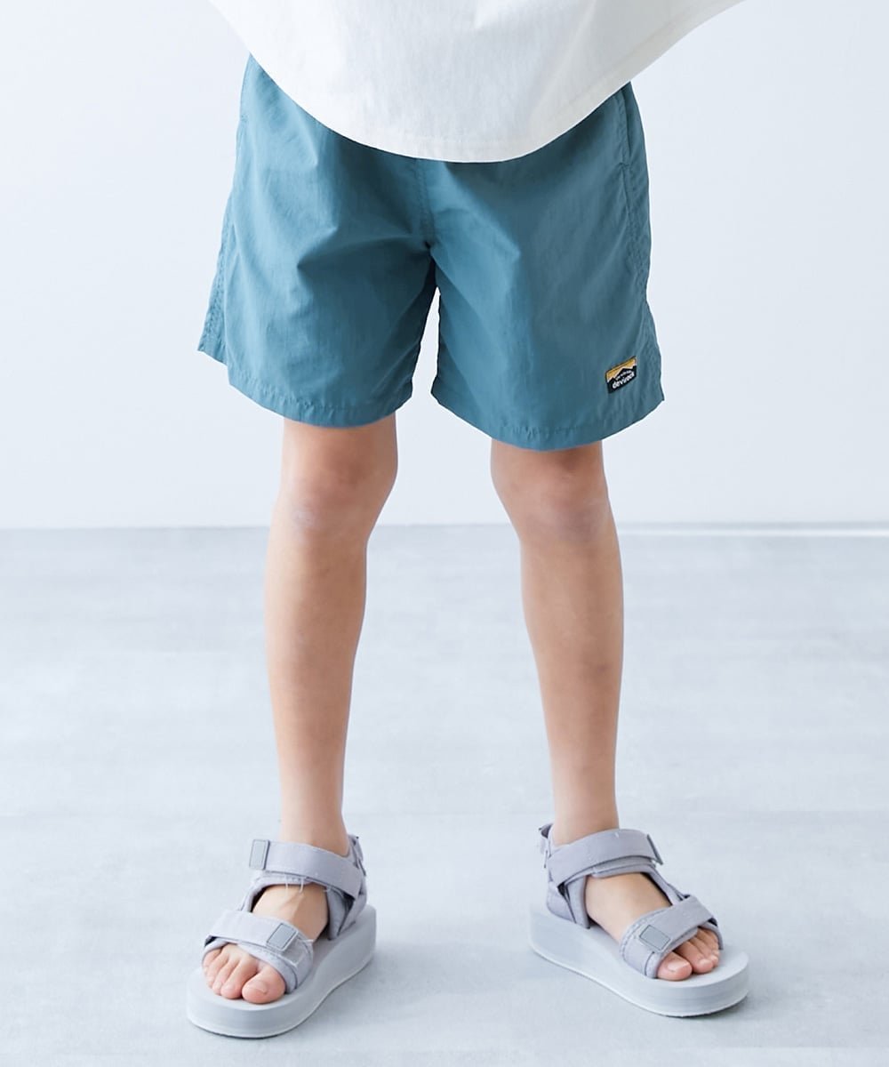 【デビロック/devirock / KIDS】の【水はじく】撥水ナイロン ショートパンツ(水陸両用) 子供服 キッズ 男の子 26SS インテリア・キッズ・メンズ・レディースファッション・服の通販 founy(ファニー) 　ファッション　Fashion　キッズファッション　Fashion for Kids　ボトムス　Bottoms　アウトドア　Outdoor Clothing　ショート　Short, Short Length　シンプル　Simple, Minimal　プリント　Print, Printed Pattern　ポケット　Pocket, Pocket Detail　メッシュ　Mesh, Net Fabric　水着　Swimsuit, Swimwear　おすすめ　Recommended / Our Picks　夏　Summer　2026年　2026　アッシュブルー|ID: prp329100004938498 ipo3291000000037058178