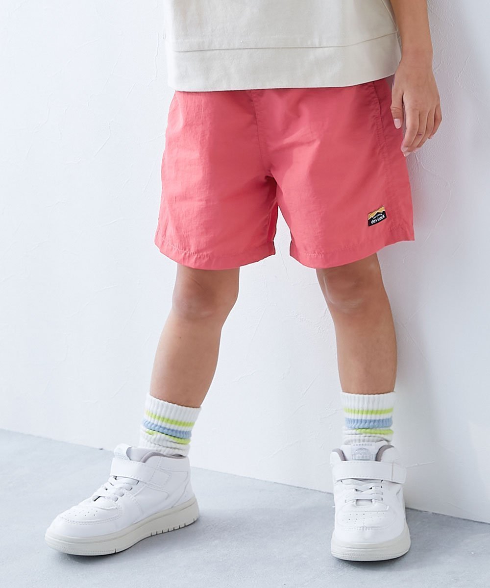 【デビロック/devirock / KIDS】の【水はじく】撥水ナイロン ショートパンツ(水陸両用) 子供服 キッズ 男の子 26SS インテリア・キッズ・メンズ・レディースファッション・服の通販 founy(ファニー) 　ファッション　Fashion　キッズファッション　Fashion for Kids　ボトムス　Bottoms　アウトドア　Outdoor Clothing　ショート　Short, Short Length　シンプル　Simple, Minimal　プリント　Print, Printed Pattern　ポケット　Pocket, Pocket Detail　メッシュ　Mesh, Net Fabric　水着　Swimsuit, Swimwear　おすすめ　Recommended / Our Picks　夏　Summer　2026年　2026　チェリーピンク|ID: prp329100004938498 ipo3291000000037058182