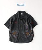 【ジャーナルスタンダード レリューム/JOURNAL STANDARD relume / MEN】のbunai / ブナイ 別注 エンブロイダリー ハーフスリーブシャツ 人気、トレンドファッション・服の通販 founy(ファニー) ファッション Fashion メンズファッション Fashion for Men インド Indian Textile ウッド Wooden Design エンブロイダリー Embroidery Design 吸水 Absorbent, Quick-Dry サンダル Sandals, Summer Shoes ショーツ Shorts, Short Pants シンプル Simple, Minimal スペシャル Special, Limited Edition スラックス Slacks, Dress Pants タンク Tank Top, Sleeveless Top デニム Denim, Jeans Material トレンド Trend, Trending Now フラワー Flower, Floral フロント Front, Front Design プリント Print, Printed Pattern ボックス Boxy, Box Shape 別注 Limited Edition, Custom Order モダン Modern, Contemporary 無地 Plain, Solid Color リゾート Resort, Vacation Style リラックス Relax, Relaxed Fit ワイド Wide, Wide Fit おすすめ Recommended / Our Picks 夏 Summer thumbnail グレー|ID: prp329100004938504 ipo3291000000037058224
