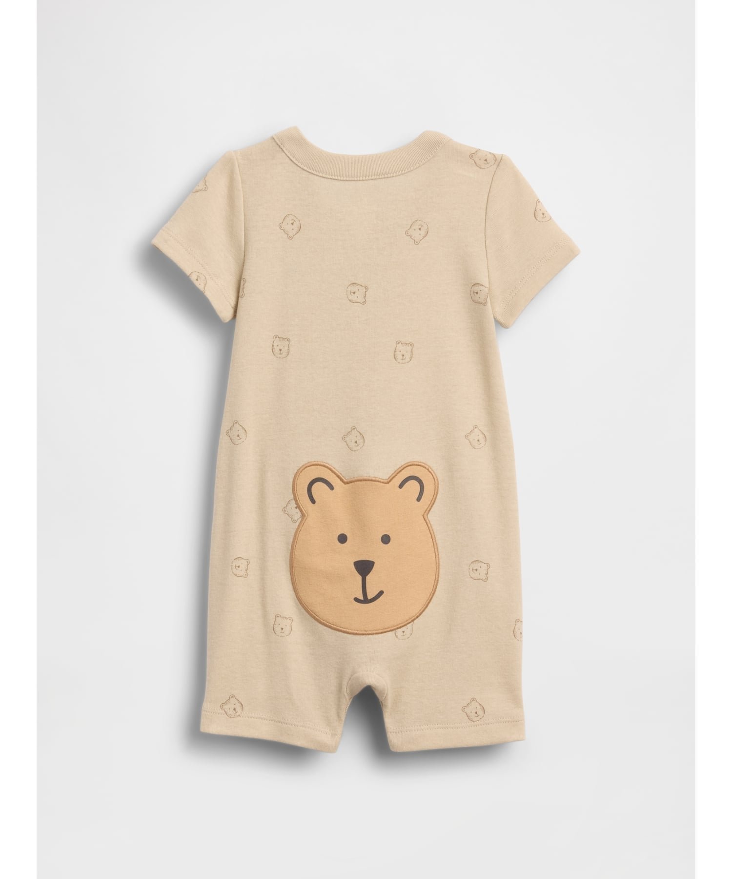 【ギャップ/GAP / KIDS】のブラナンベア カバーオール (ベビー) インテリア・キッズ・メンズ・レディースファッション・服の通販 founy(ファニー) 　ファッション　Fashion　キッズファッション　Fashion for Kids　グラフィック　Graphic, Graphic Design　ストレート　Straight, Straight Cut　パッチ　Patch, Appliqué　フィット　Fit, Slim Fit　フロント　Front, Front Design　プリント　Print, Printed Pattern　ベビー　Baby, Babywear　ポケット　Pocket, Pocket Detail　リラックス　Relax, Relaxed Fit　半袖　Short Sleeve, Half Sleeve　BEDROCK_291|ID: prp329100004938505 ipo3291000000037058228