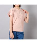 【アー ヴェー ヴェー/a.v.v / KIDS】の120-160 【接触冷感/安心の綿100%/毛玉になりにくい】レースアップスリーブTシャツ オレンジ|ID: prp329100004938512 ipo3291000000037058267