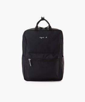 【アニエスベー ファム/agnes b. / KIDS】のキッズ ロゴ リュックサック 大人の最旬トレンドファッション＆コーディネート founy(ファウニー) ファッション Fashion キッズファッション Fashion for Kids プリント Print, Printed Pattern ボーダー Border, Stripe ポケット Pocket, Pocket Detail 定番 Standard, Basic Item |ID:prp329100004938517