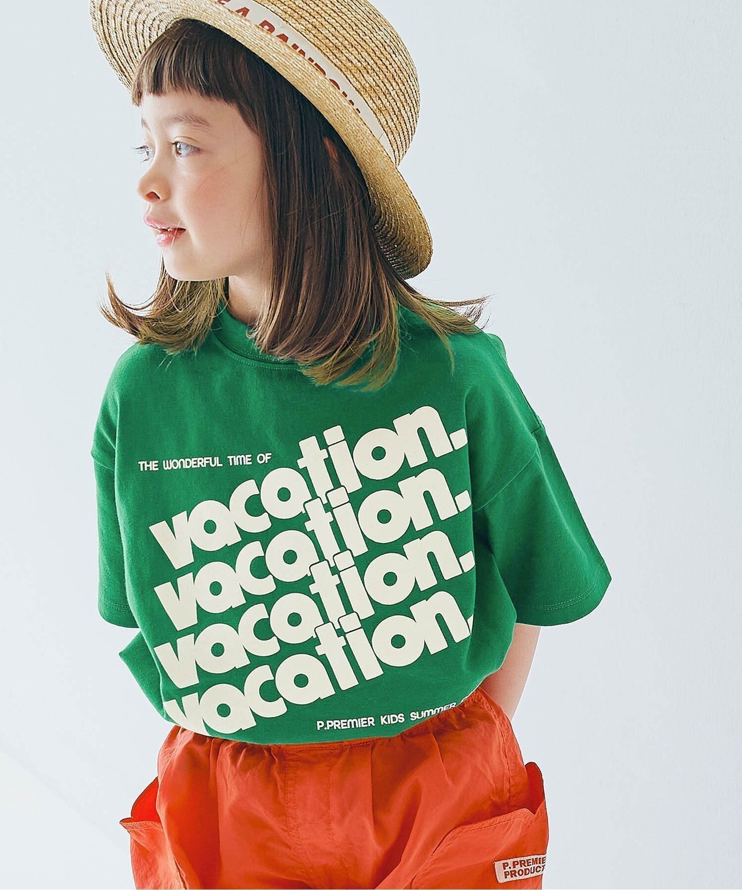 【エフオー オンラインストア/F.O.Online Store / KIDS】のイロチ買いしたいノーバケーションノーサマーロゴTシャツ 全12色 リンク インテリア・キッズ・メンズ・レディースファッション・服の通販 founy(ファニー) 　ファッション　Fashion　キッズファッション　Fashion for Kids　おすすめ　Recommended / Our Picks　プリント　Print, Printed Pattern　ベビー　Baby, Babywear　夏　Summer　グリーン|ID: prp329100004938518 ipo3291000000037058295