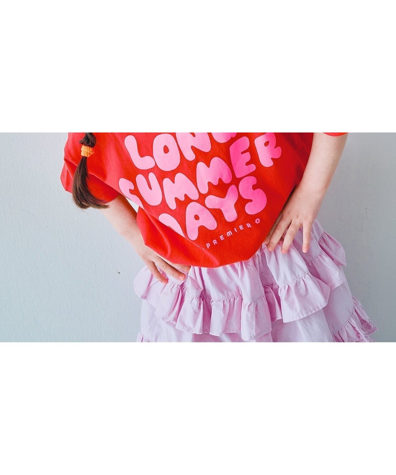 【エフオー オンラインストア/F.O.Online Store / KIDS】のイロチ買いしたいノーバケーションノーサマーロゴTシャツ 全12色 リンク インテリア・キッズ・メンズ・レディースファッション・服の通販 founy(ファニー) 　ファッション　Fashion　キッズファッション　Fashion for Kids　おすすめ　Recommended / Our Picks　プリント　Print, Printed Pattern　ベビー　Baby, Babywear　夏　Summer　レッド|ID: prp329100004938518 ipo3291000000037058302