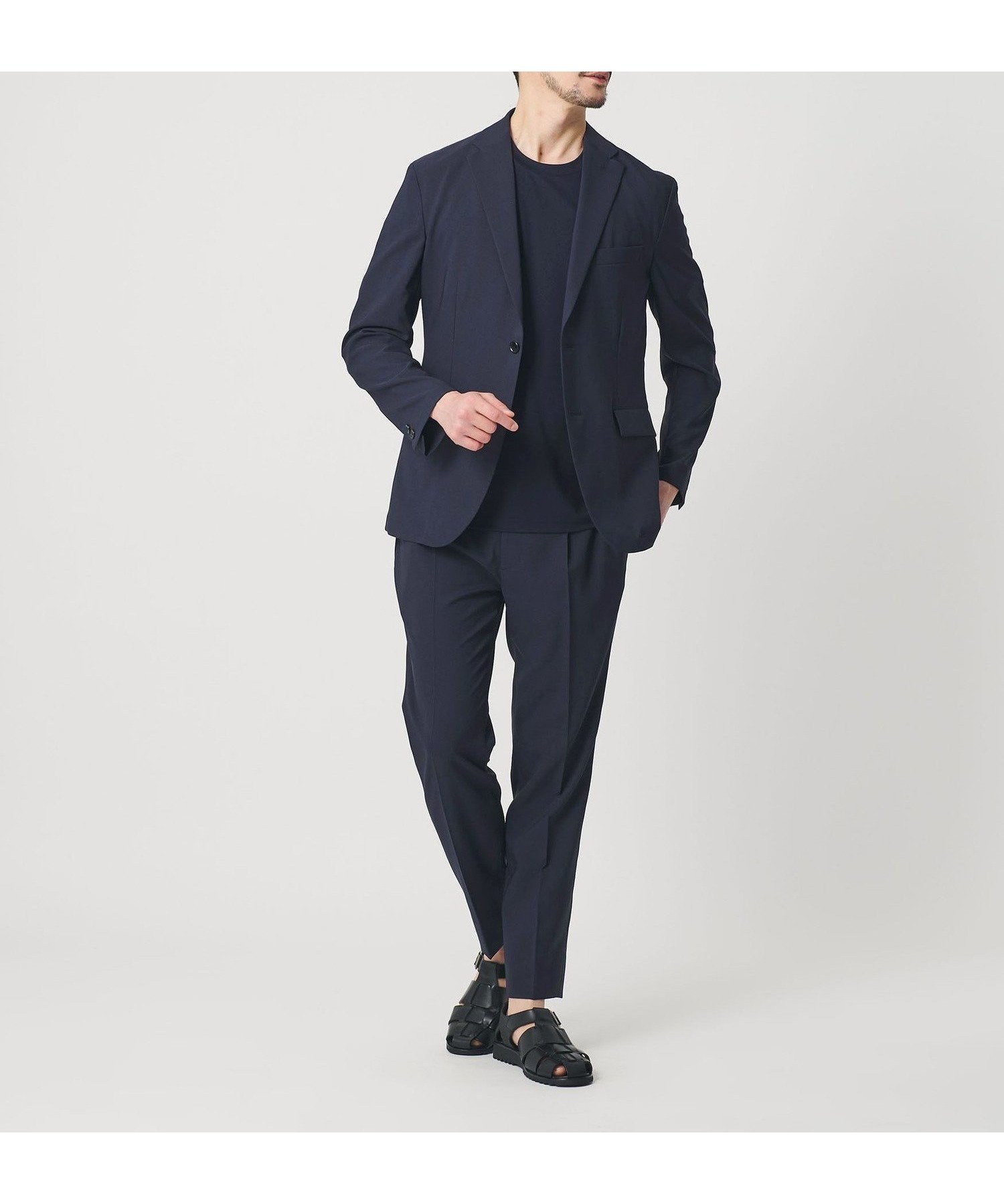 【ビューティ&ユース ユナイテッドアローズ/BEAUTY&YOUTH / UNITED ARROWS / MEN】の【WEB限定 WARDROBE SMART】 Reflax ポプリン ジャケット イージーパンツ 人気、トレンドファッション・服の通販 founy(ファニー) 　ファッション　Fashion　メンズファッション　Fashion for Men　ボトムス　Bottoms　インナー　Innerwear　ウォッシャブル　Machine Washable　コイン　Coin, Coin Design　吸水　Absorbent, Quick-Dry　サマー　Summer, Summer Style　シェイプ　Shape, Slim Fit　ショルダー　Shoulder, Shoulder Strap　ジャケット　Jacket, Outerwear　ストレッチ　Stretch, Stretchy Fabric　スマート　Smart, Elegant　セットアップ　Set-Up, Coordinated Outfit　バランス　Balance, Style Balance　ファブリック　Fabric, Textile　フィット　Fit, Slim Fit　フラップ　Flap, Flap Pocket　プリーツ　Pleats, Pleated　ポケット　Pocket, Pocket Detail　ミドル　Middle Length, Mid Height　おすすめ　Recommended / Our Picks　エレガント 上品　Elegant　入学式　Entrance Ceremony　卒業式　Graduation Ceremony　 other-1|ID: prp329100004938525 ipo3291000000037058325