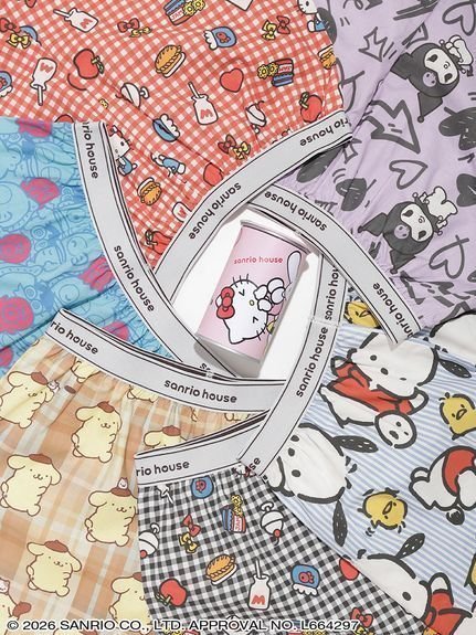 【その他のブランド/Other】の【sanrio house シークレットコレクション】ランダム缶ショートパンツ(全6種) 人気、トレンドファッション・服の通販 founy(ファニー) 　ファッション　Fashion　レディースファッション　Fashion for Women　パンツ　Pants & Trousers　ショートパンツ・ハーフパンツ　High-Waisted & Relaxed Shorts　おすすめ　Recommended / Our Picks　ギフト プレゼント　Gift / Present　ショート　Short, Short Length　スマート　Smart, Elegant　ボトム　Bottoms, Lower Wear　ランダム　Random, Irregular　 other-1|ID: prp329100004938533 ipo3291000000037058355