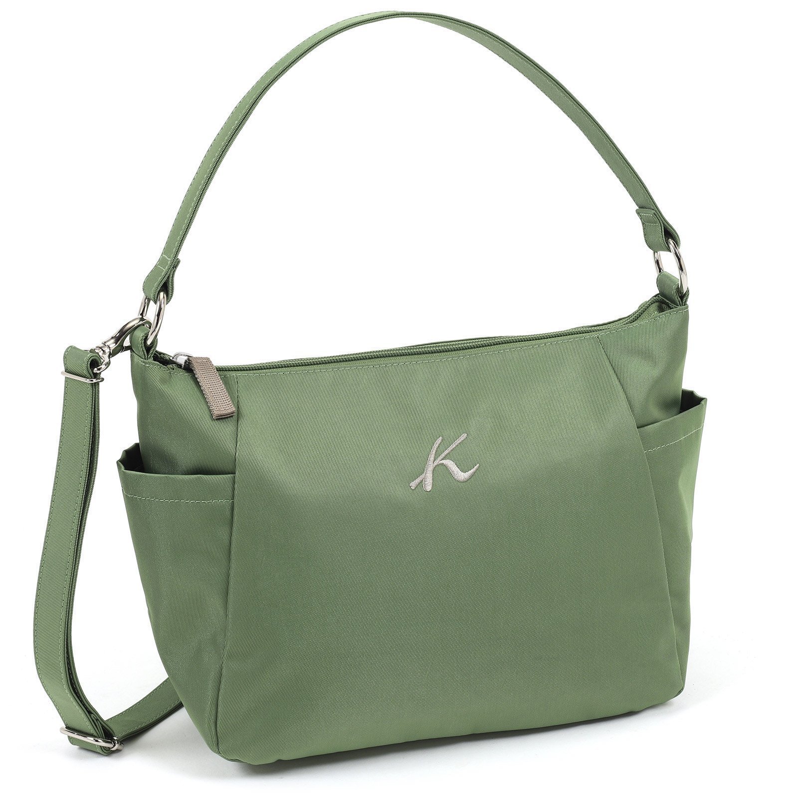 【キタムラ/Kitamura】の【WEB限定】2wayセミショルダーバッグ R-0794 インテリア・キッズ・メンズ・レディースファッション・服の通販 founy(ファニー) 　ファッション　Fashion　レディースファッション　Fashion for Women　ショルダー　Shoulder, Shoulder Strap　シンプル　Simple, Minimal　ハンカチ　Handkerchief, Hanky　ポケット　Pocket, Pocket Detail　ワンポイント　One Point, Statement Accent　グリーン30301|ID: prp329100004938543 ipo3291000000037058386