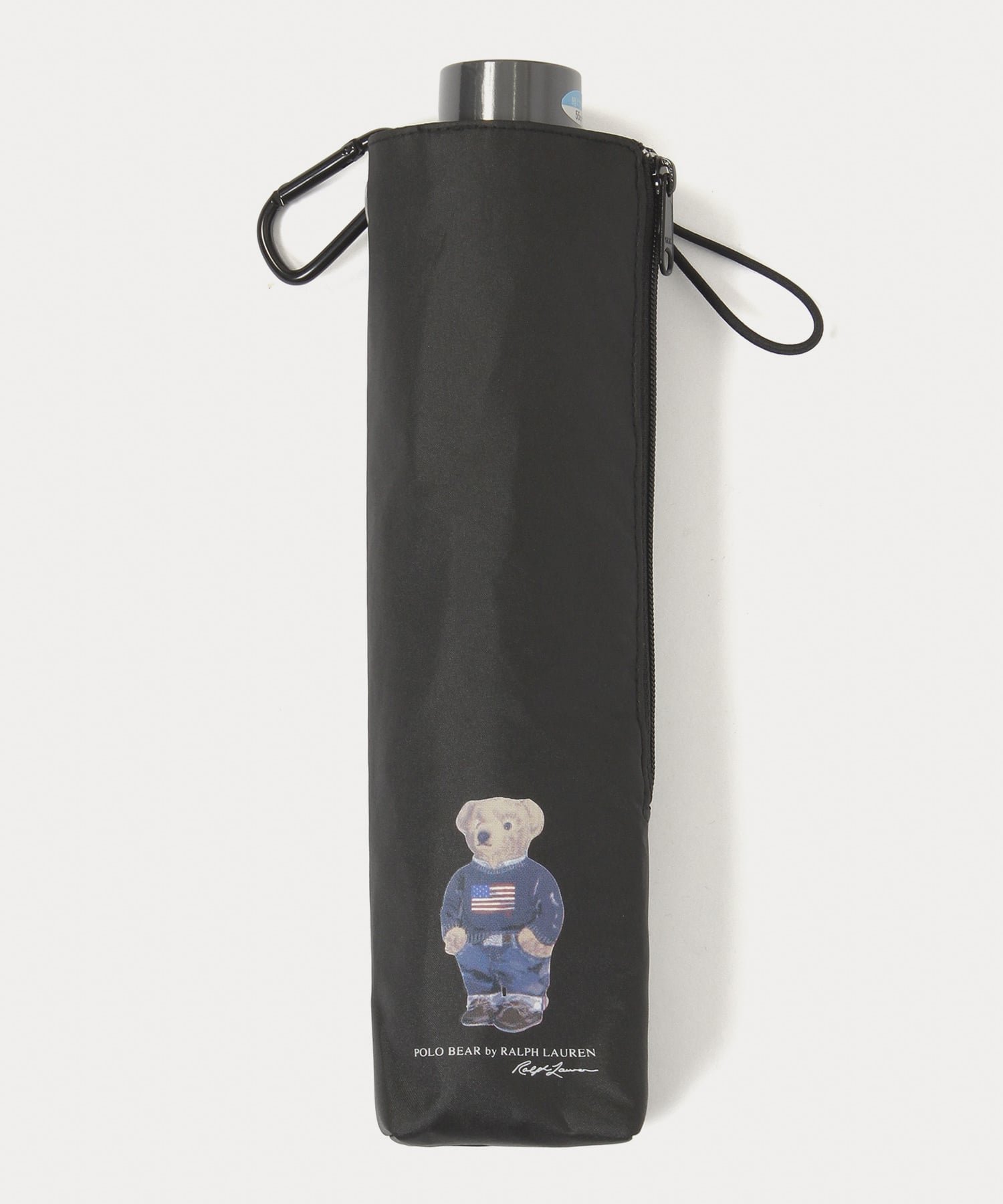 【ムーンバット/MOONBAT】の【WEB限定/遮光率100%/遮熱/UV/耐風】POLO RALPH LAUREN(ポロ ラルフローレン)晴雨兼用日傘 ポロベア 無地 折りたたみ傘 インテリア・キッズ・メンズ・レディースファッション・服の通販 founy(ファニー) 　ファッション　Fashion　レディースファッション　Fashion for Women　レイングッズ・傘・晴雨兼用傘　Umbrellas & Rain Gear　アイビー　Ivy Pattern　傘　Umbrella, Parasol　軽量　Lightweight, Ultra Light　ニューヨーク　New York, NYC Style　日傘　Parasol, UV Umbrella　無地　Plain, Solid Color　ワンポイント　One Point, Statement Accent　ビジネス 仕事 通勤　Business / Work / Commuting　ブラック|ID: prp329100004938554 ipo3291000000037058441