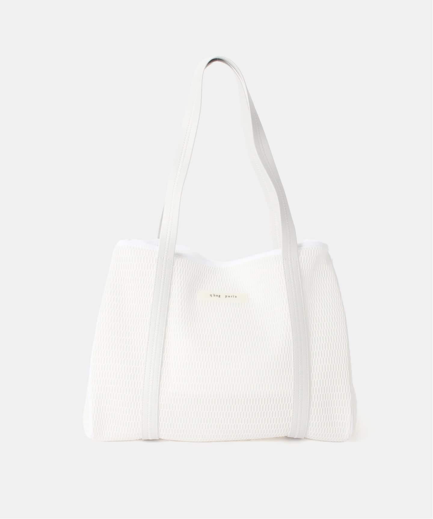 【イエナ/IENA】のqbag paris/キューバッグ パリ nest zip L バッグ NEST-L-ZIP インテリア・キッズ・メンズ・レディースファッション・服の通販 founy(ファニー) 　ファッション　Fashion　レディースファッション　Fashion for Women　キャンバス　Canvas, Canvas Fabric　フランス　France, French　ホワイト|ID: prp329100004938563 ipo3291000000037058474