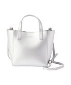 【マッキントッシュ フィロソフィー/MACKINTOSH PHILOSOPHY】のミニショルダースクエアトート 人気、トレンドファッション・服の通販 founy(ファニー) ファッション Fashion レディースファッション Fashion for Women バッグ Bags コンパクト Compact, Small Size スクエア Square, Square Shape ラップ Wrap, Wrap Design thumbnail シルバー|ID: prp329100004938569 ipo3291000000037058496