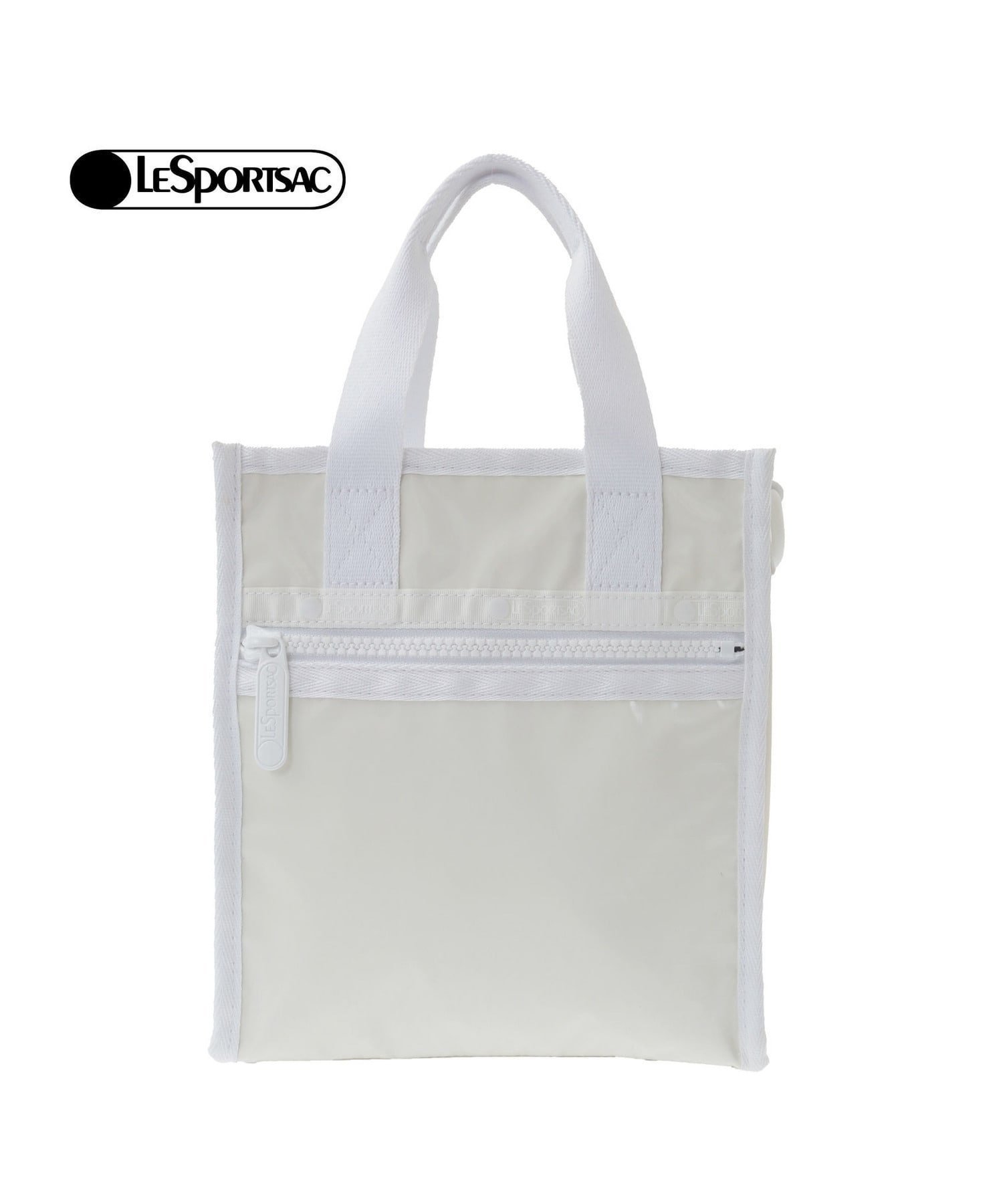 【コンバーストウキョウ/CONVERSE TOKYO】の【LeSportsac】MINI N/S TOTE インテリア・キッズ・メンズ・レディースファッション・服の通販 founy(ファニー) 　ファッション　Fashion　レディースファッション　Fashion for Women　バッグ　Bags　アウトドア　Outdoor Clothing　コレクション　Collection, Seasonal Line　ショルダー　Shoulder, Shoulder Strap　スクエア　Square, Square Shape　スマート　Smart, Elegant　財布　Wallet, Purse　ニューヨーク　New York, NYC Style　人気　Popular, Best Seller　フォルム　Silhouette, Form　ポケット　Pocket, Pocket Detail　ポーチ　Pouch, Small Case　別注　Limited Edition, Custom Order　おすすめ　Recommended / Our Picks　旅行　Travel　ホワイト|ID: prp329100004938570 ipo3291000000037058498