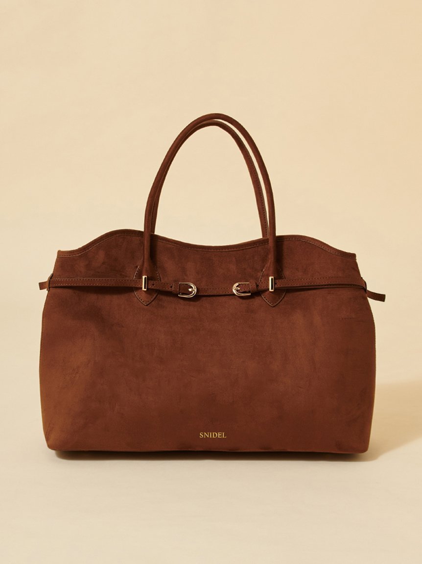 【スナイデル/SNIDEL】の【WEB限定カラーあり】ソフトベルトトートバッグ インテリア・キッズ・メンズ・レディースファッション・服の通販 founy(ファニー) 　ファッション　Fashion　レディースファッション　Fashion for Women　バッグ　Bags　ベルト&ウエストマーク　Belts & Waist Accessories　エレガント 上品　Elegant　ヴィンテージ　Vintage Style　クラシカル　Classical, Vintage-Inspired　シンプル　Simple, Minimal　スマート　Smart, Elegant　フェイクレザー　Faux Leather, PU Leather　ポケット　Pocket, Pocket Detail　マグネット　Magnet, Magnetic Closure　ミックス　Mix, Mixed Style　ビジネス 仕事 通勤　Business / Work / Commuting　BRW[058]|ID: prp329100004938572 ipo3291000000037058505