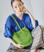 【レプシィム ローリーズファーム/LEPSIM LOWRYS FARM】のメタリックヤーントート 人気、トレンドファッション・服の通販 founy(ファニー) ファッション Fashion レディースファッション Fashion for Women バッグ Bags シンプル Simple, Minimal チャーム Charm, Pendant バンダナ Bandana, Head Scarf ベーシック Basic, Essential 夏 Summer 財布 Wallet, Purse thumbnail グリーン72|ID: prp329100004938574 ipo3291000000037058516