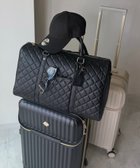 【ロイヤルパーティー/ROYAL PARTY】の公式通販限定カラーあり【Mサイズ】キルティングボストンBAG ブラック|ID: prp329100004938576 ipo3291000000037058521