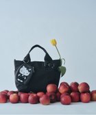 【イア パピヨネ/ear PAPILLONNER】の【HELLO KITTY(ハローキティ)×ear】樹脂パーツトートバッグSサイズ 人気、トレンドファッション・服の通販 founy(ファニー) ファッション Fashion レディースファッション Fashion for Women バッグ Bags コラボ Collaboration, Collab ショルダー Shoulder, Shoulder Strap 定番 Standard, Basic Item プリント Print, Printed Pattern ポケット Pocket, Pocket Detail モノトーン Monotone, Black and White リボン Ribbon, Bow thumbnail ブラック|ID: prp329100004938578 ipo3291000000037058527