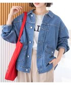 【フリークスストア/FREAK'S STORE】のレギュラーデニムジャケット【限定展開】 人気、トレンドファッション・服の通販 founy(ファニー) ファッション Fashion レディースファッション Fashion for Women アウター Coat / Outerwear Collection レディースジャケット・軽アウター Jackets デニムジャケット / カジュアルアウター Denim Jackets インナー Innerwear ジャケット Jacket, Outerwear スラックス Slacks, Dress Pants デニム Denim, Jeans Material トレンド Trend, Trending Now 定番 Standard, Basic Item バランス Balance, Style Balance ベーシック Basic, Essential レギュラー Regular, Standard Fit ロング Long, Long-Length S/S・春夏 SS, Spring/Summer, Warm Season おすすめ Recommended / Our Picks 夏 Summer 2026年 2026 thumbnail ブルー|ID: prp329100004939147 ipo3291000000037063381