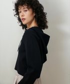 【カリテ/qualite】のフーディーニットブルゾン ブラック|ID: prp329100004939210 ipo3291000000037308623