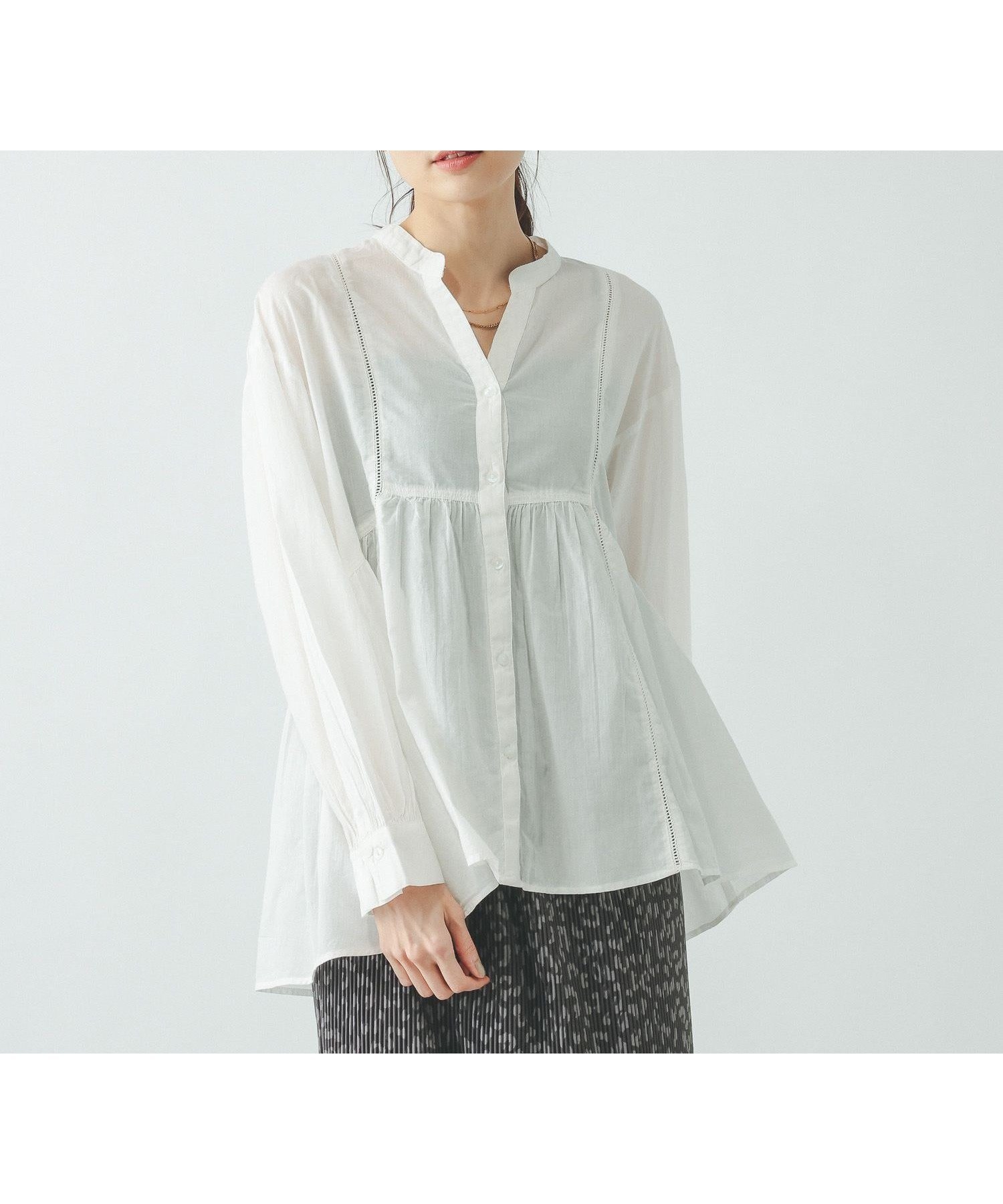 【グローバルワーク/GLOBAL WORK】のmeets India/ハシゴレースブラウス/601190 インテリア・キッズ・メンズ・レディースファッション・服の通販 founy(ファニー) 　ファッション　Fashion　レディースファッション　Fashion for Women　トップス・カットソー　Cut & Sew Tops　シャツ・ブラウス・オフィスカジュアル　Elegant Blouses & Button-Ups　インド　Indian Textile　洗える　Machine Washable　ギャザー　Gathered, Ruffled　チュニック　Tunic, Long Top　ティアード　Tiered, Tiered Style　フレア　Flare, Flared　ベスト　Vest, Waistcoat　ペプラム　Peplum, Flared Hem　羽織　Haori, Light Jacket　レース　Lace, Lace Fabric　ワイド　Wide, Wide Fit　おすすめ　Recommended / Our Picks　旅行　Travel　オフ05|ID: prp329100004939230 ipo3291000000037064047