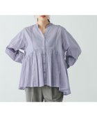 【グローバルワーク/GLOBAL WORK】のmeets India/ハシゴレースブラウス/601190 ブルー83|ID:prp329100004939230