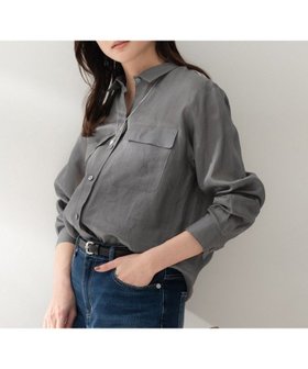 【アンタイトル/UNTITLED】の【古畑星夏さん着用/接触冷感/シアー】ドライタッチシャツ 人気、トレンドファッション・服の通販 founy(ファニー) ファッションモデル・俳優・女優 Models 女性 Women 古畑星夏 Furuhata Seika ファッション Fashion レディースファッション Fashion for Women トップス・カットソー Cut & Sew Tops シャツ・ブラウス・オフィスカジュアル Elegant Blouses & Button-Ups 春 Spring キャミソール Camisole, Spaghetti Strap Top シアー Sheer, See-Through シンプル Simple, Minimal スマート Smart, Elegant タンク Tank Top, Sleeveless Top フロント Front, Front Design ポケット Pocket, Pocket Detail S/S・春夏 SS, Spring/Summer, Warm Season 夏 Summer |ID:prp329100004939261