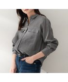 【アンタイトル/UNTITLED】の【古畑星夏さん着用/接触冷感/シアー】ドライタッチシャツ チャコールグレー|ID: prp329100004939261 ipo3291000000037064229