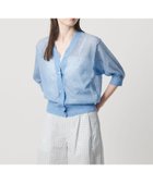 【ユナイテッドアローズ/UNITED ARROWS】のシアー Vネック カーディガン -ウォッシャブル- LT.BLUE|ID:prp329100004939291