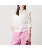 【ユナイテッドアローズ/UNITED ARROWS】のシアー Vネック カーディガン -ウォッシャブル- WHITE|ID:prp329100004939291