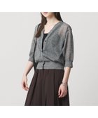 【ユナイテッドアローズ/UNITED ARROWS】のシアー Vネック カーディガン -ウォッシャブル- MD.GRAY|ID:prp329100004939291