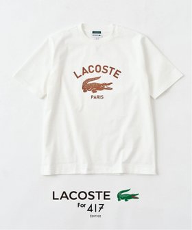 【フォーワンセブン エディフィス/417 EDIFICE】の【LACOSTE / ラコステ】 417別注 Print Tシャツ 人気、トレンドファッション・服の通販 founy(ファニー) ファッション Fashion レディースファッション Fashion for Women トップス・カットソー Cut & Sew Tops シャツ・ブラウス・オフィスカジュアル Elegant Blouses & Button-Ups ロングTシャツ・Tシャツ Longline T-Shirts & Tees スペシャル Special, Limited Edition フランス France, French ワンポイント One Point, Statement Accent 人気 Popular, Best Seller 別注 Limited Edition, Custom Order 定番 Standard, Basic Item |ID:prp329100004939403
