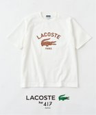 【フォーワンセブン エディフィス/417 EDIFICE】の【LACOSTE / ラコステ】 417別注 Print Tシャツ 人気、トレンドファッション・服の通販 founy(ファニー) ファッション Fashion レディースファッション Fashion for Women トップス・カットソー Cut & Sew Tops シャツ・ブラウス・オフィスカジュアル Elegant Blouses & Button-Ups ロングTシャツ・Tシャツ Longline T-Shirts & Tees スペシャル Special, Limited Edition フランス France, French ワンポイント One Point, Statement Accent 人気 Popular, Best Seller 別注 Limited Edition, Custom Order 定番 Standard, Basic Item thumbnail ベージュ|ID: prp329100004939403 ipo3291000000037065174