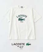 【フォーワンセブン エディフィス/417 EDIFICE】の【LACOSTE / ラコステ】 417別注 Print Tシャツ 人気、トレンドファッション・服の通販 founy(ファニー) ファッション Fashion レディースファッション Fashion for Women トップス・カットソー Cut & Sew Tops シャツ・ブラウス・オフィスカジュアル Elegant Blouses & Button-Ups ロングTシャツ・Tシャツ Longline T-Shirts & Tees スペシャル Special, Limited Edition フランス France, French ワンポイント One Point, Statement Accent 人気 Popular, Best Seller 別注 Limited Edition, Custom Order 定番 Standard, Basic Item thumbnail グリーン|ID: prp329100004939403 ipo3291000000037065178