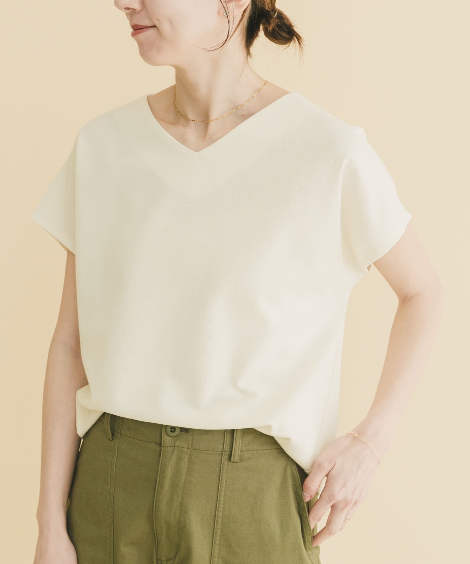 【アイテムズアーバンリサーチ/ITEMS URBAN RESEARCH】のカットミラノフレンチプルオーバー 人気、トレンドファッション・服の通販 founy(ファニー) 　ファッション　Fashion　レディースファッション　Fashion for Women　トップス・カットソー　Cut & Sew Tops　カジュアルプルオーバー・ニットトップス　Pullovers & Knit Tops / Casual Pullovers　インナー　Innerwear　ウォッシャブル　Machine Washable　洗える　Machine Washable　シンプル　Simple, Minimal　スリーブ　Sleeve, Long Sleeve / Short Sleeve　デコルテ　Décolleté, Neckline　人気　Popular, Best Seller　フレンチ　French, French Style　ミラノ　Milano Style, Italian-Inspired　リラックス　Relax, Relaxed Fit　S/S・春夏　SS, Spring/Summer, Warm Season　夏　Summer　エレガント 上品　Elegant　2026年　2026　 other-1|ID: prp329100004939441 ipo3291000000037065396