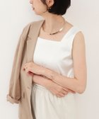 【ノーリーズ/NOLLEY'S】のスクエアネックサテンドッキングタンクトップ 人気、トレンドファッション・服の通販 founy(ファニー) ファッション Fashion レディースファッション Fashion for Women インナー Innerwear カットソー Cut and Sewn Top カーディガン Cardigan, Knitwear サテン Satin, Glossy Fabric ジャケット Jacket, Outerwear スクエア Square, Square Shape タンク Tank Top, Sleeveless Top デコルテ Décolleté, Neckline 定番 Standard, Basic Item 人気 Popular, Best Seller レース Lace, Lace Fabric アウトレット Outlet / Clearance おすすめ Recommended / Our Picks エレガント 上品 Elegant 2026年 2026 thumbnail オフホワイト|ID: prp329100004939453 ipo3291000000037065499