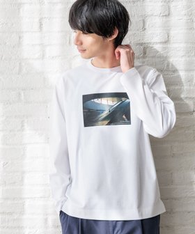【グローバルワーク/GLOBAL WORK】 リッチクリーンTEE/プリント/長袖/147181人気、トレンドファッション・服の通販 founy(ファニー) ファッション Fashion レディースファッション Fashion for Women トップス・カットソー Cut & Sew Tops おすすめ Recommended / Our Picks インナー Innerwear グラフィック Graphic, Graphic Design シルク Silk, 100% Silk ジャケット Jacket, Outerwear スリット Slit, Slit Detail プリント Print, Printed Pattern リラックス Relax, Relaxed Fit 長袖 Long Sleeve, Full Sleeve |ID:prp329100004939483