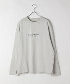 【グローバルワーク/GLOBAL WORK】のリッチクリーンTEE/プリント/長袖/147181 人気、トレンドファッション・服の通販 founy(ファニー) ファッション Fashion レディースファッション Fashion for Women トップス・カットソー Cut & Sew Tops おすすめ Recommended / Our Picks インナー Innerwear グラフィック Graphic, Graphic Design シルク Silk, 100% Silk ジャケット Jacket, Outerwear スリット Slit, Slit Detail プリント Print, Printed Pattern リラックス Relax, Relaxed Fit 長袖 Long Sleeve, Full Sleeve thumbnail グレージュ*筆記ロゴ14|ID: prp329100004939483 ipo3291000000037065811