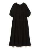 【ビームス ハート/BEAMS HEART】のワッシャー ティアードワンピース 26SS ウォッシャブル BLACK|ID:prp329100004942077