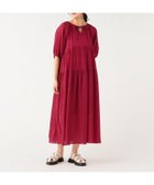 【ビームス ハート/BEAMS HEART】のワッシャー ティアードワンピース 26SS ウォッシャブル RED|ID:prp329100004942077