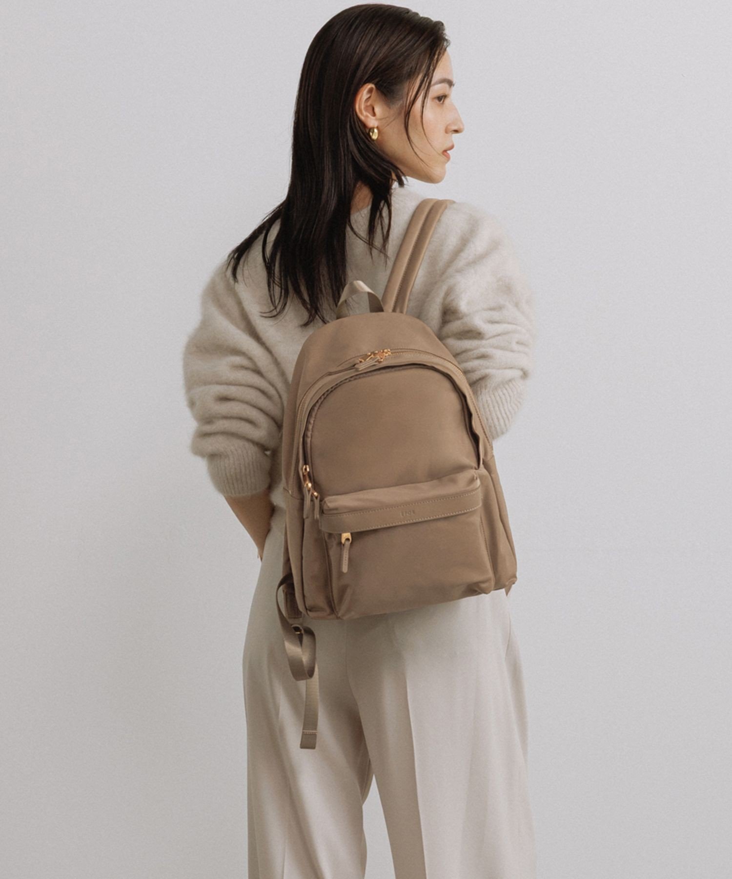 【ロペ/ROPE'】の【E POR】【撥水】 Pac Sac Mini(パックサック ミニ)【26SS/新型】/一部WEB限定 インテリア・キッズ・メンズ・レディースファッション・服の通販 founy(ファニー) 　ファッション　Fashion　レディースファッション　Fashion for Women　キーホルダー　Keychain, Key Holder　コンパクト　Compact, Small Size　傘　Umbrella, Parasol　軽量　Lightweight, Ultra Light　ショルダー　Shoulder, Shoulder Strap　シルバー　Silver, Metallic Silver　シンプル　Simple, Minimal　スマホ　Smartphone, Mobile Device　フィット　Fit, Slim Fit　フォルム　Silhouette, Form　フラップ　Flap, Flap Pocket　ポケット　Pocket, Pocket Detail　ポーチ　Pouch, Small Case　メッシュ　Mesh, Net Fabric　リュック　Backpack, Rucksack　S/S・春夏　SS, Spring/Summer, Warm Season　夏　Summer　ビジネス 仕事 通勤　Business / Work / Commuting　2026年　2026　ベージュ(27)|ID: prp329100004942107 ipo3291000000037091485