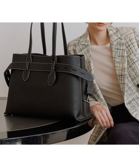 【ロペ/ROPE'】の【E POR】A BAG Large/A4対応・通勤 人気、トレンドファッション・服の通販 founy(ファニー) ファッション Fashion レディースファッション Fashion for Women ショルダー Shoulder, Shoulder Strap デスク Desk, Work Desk ハーフ Half, Half-Length フォルム Silhouette, Form ポケット Pocket, Pocket Detail S/S・春夏 SS, Spring/Summer, Warm Season 夏 Summer エレガント 上品 Elegant ビジネス 仕事 通勤 Business / Work / Commuting 2026年 2026 |ID:prp329100004942110