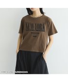 【ガレージ オブ グッド クロージング/GARAGE OF GOOD CLOTHING】の【GOOD ROCK SPEED】NYC Big T 人気、トレンドファッション・服の通販 founy(ファニー) ファッション Fashion レディースファッション Fashion for Women ニューヨーク New York, NYC Style バランス Balance, Style Balance ビッグ Big, Oversized ポケット Pocket, Pocket Detail 半袖 Short Sleeve, Half Sleeve リラックス Relax, Relaxed Fit thumbnail ブラウン|ID: prp329100004942128 ipo3291000000037091618