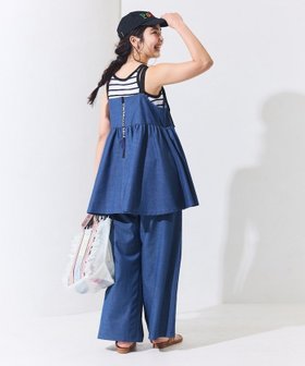 【フリークスストア/FREAK'S STORE】の別注 UVカット カシュクールキャミ セットアップ/デニムライク 人気、トレンドファッション・服の通販 founy(ファニー) ファッション Fashion レディースファッション Fashion for Women トップス・カットソー Cut & Sew Tops キャミソール&ノースリーブ Camisoles & Sleeveless Tops 軽量 Lightweight, Ultra Light シェイプ Shape, Slim Fit ストレッチ Stretch, Stretchy Fabric ストレート Straight, Straight Cut スペシャル Special, Limited Edition セットアップ Set-Up, Coordinated Outfit バランス Balance, Style Balance フェミニン Feminine, Girly フレア Flare, Flared 別注 Limited Edition, Custom Order メッシュ Mesh, Net Fabric ワイド Wide, Wide Fit S/S・春夏 SS, Spring/Summer, Warm Season 夏 Summer 2026年 2026 |ID:prp329100004942147