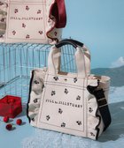 【ジルバイジルスチュアート/JILL by JILLSTUART】のCherryシリーズ フリルトートバッグ 人気、トレンドファッション・服の通販 founy(ファニー) ファッション Fashion レディースファッション Fashion for Women バッグ Bags キャンバス Canvas, Canvas Fabric スマート Smart, Elegant チェリー Cherry, Cherry Pattern 人気 Popular, Best Seller thumbnail ブラック|ID: prp329100004942180 ipo3291000000037091894